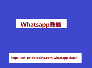 Whatsapp數據